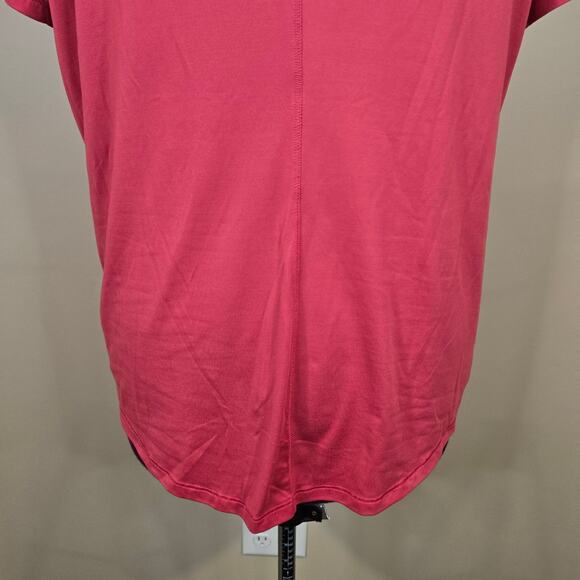 Women's DSG Pink Short Sleeve Athletic Top | Size XL - Picture 7 of 9